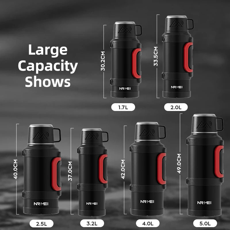 Botella Termo Acero Inoxidable 72H Portátil Chile