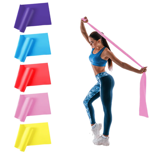 Bandas Resistencia Bucle Set 5 Pilates Yoga Chile