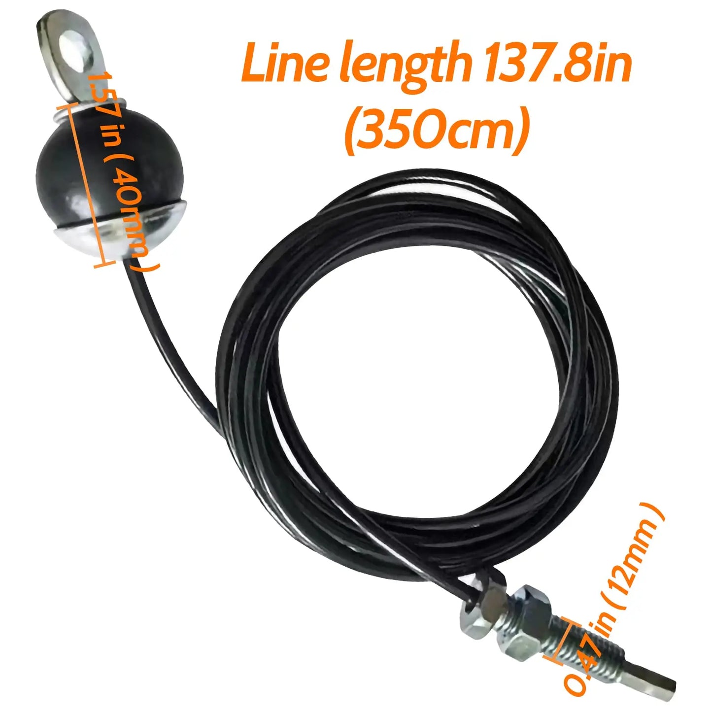 Cable Polea Repuesto Acero Máquina Gimnasio Chile