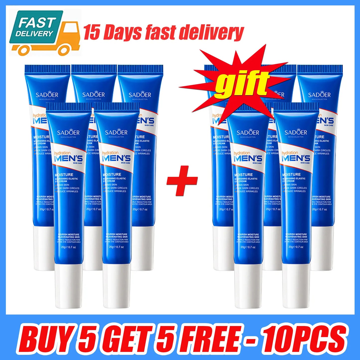 Crema Hidratante Contorno de Ojos para Hombres - Cuidado Facial Chile