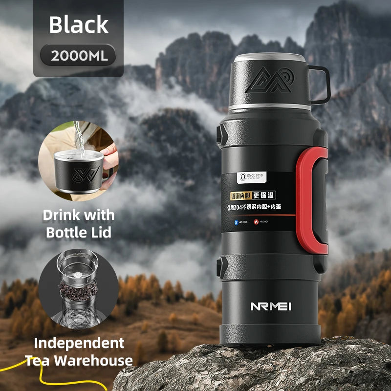 Botella Termo Acero Inoxidable 72H Portátil Chile