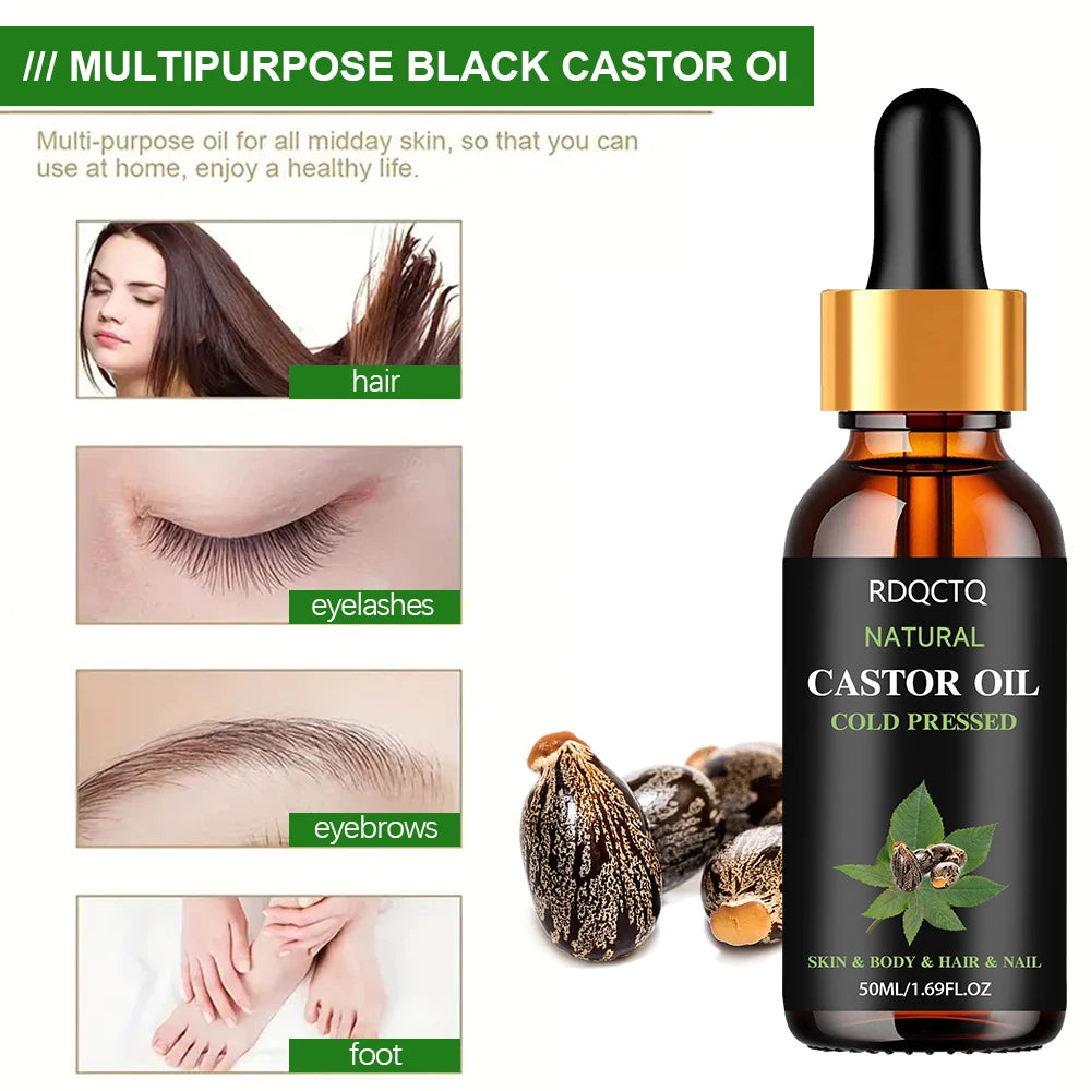 Aceite Ricino Orgánico Prensado Frío Natural Chile