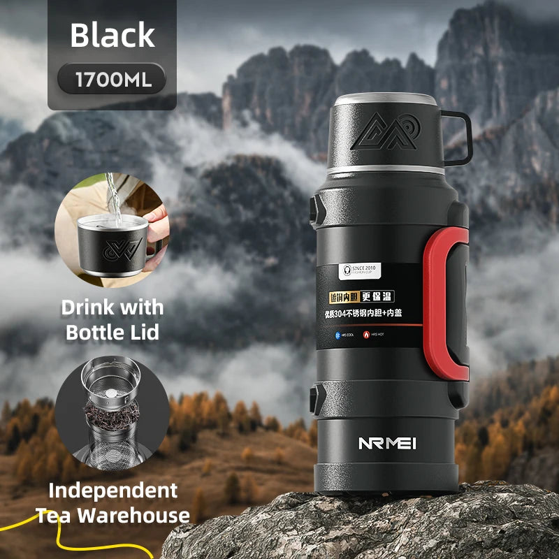 Botella Termo Acero Inoxidable 72H Portátil Chile