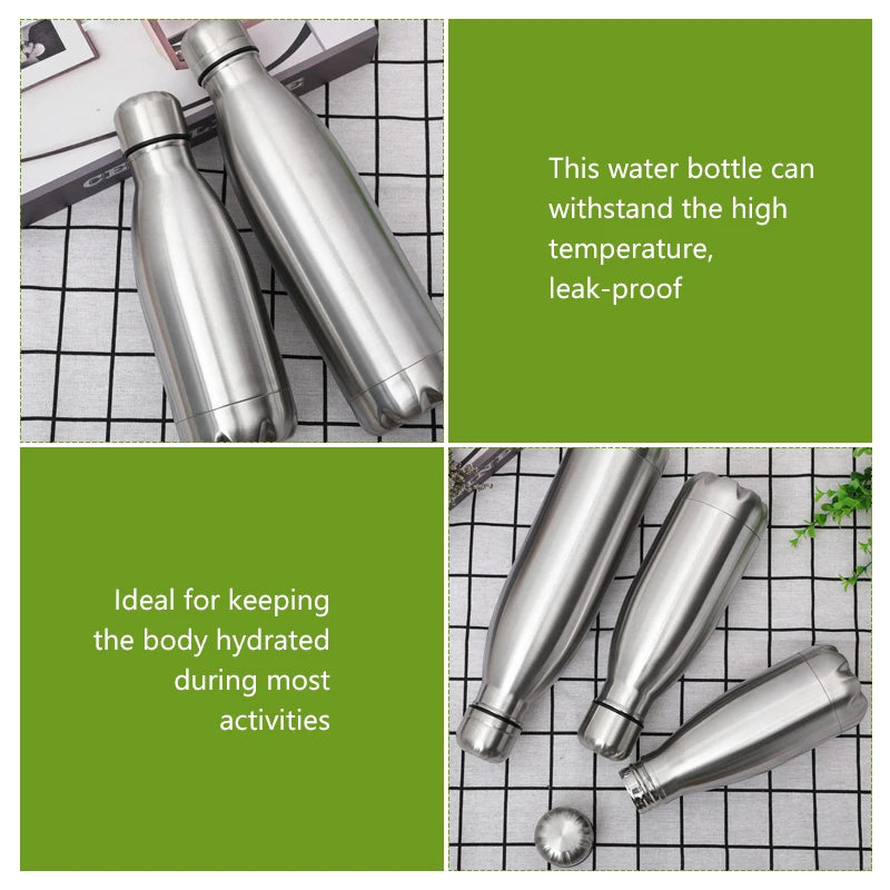 Botella Termo Acero Inoxidable Aislamiento Chile