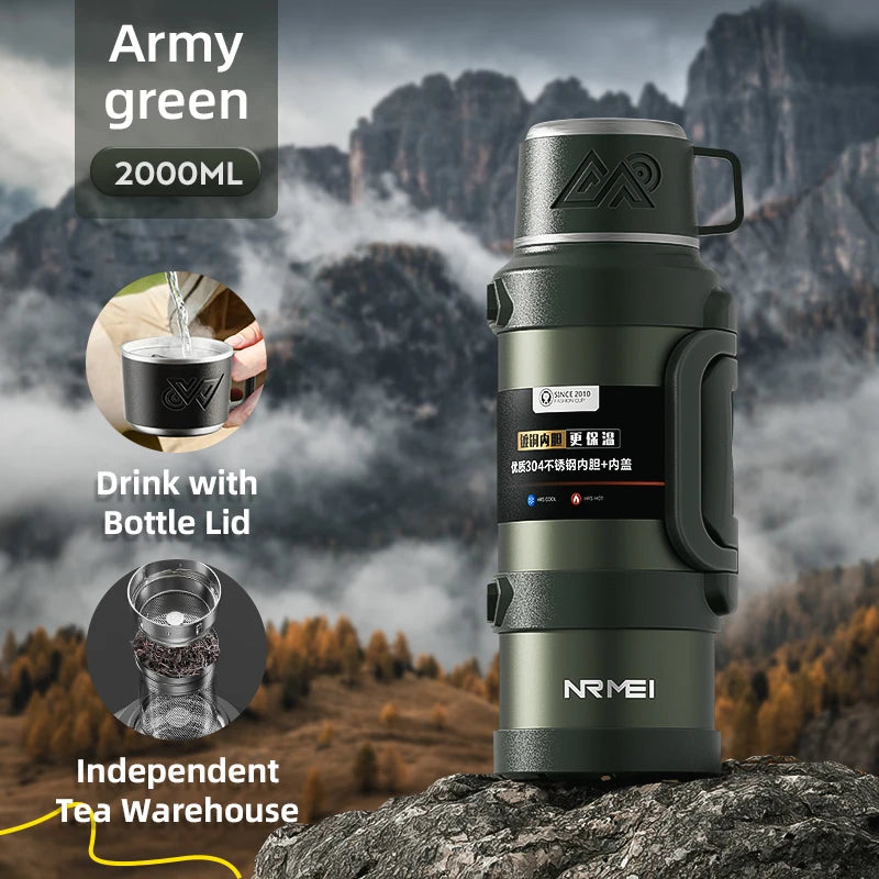 Botella Termo Acero Inoxidable 72H Portátil Chile