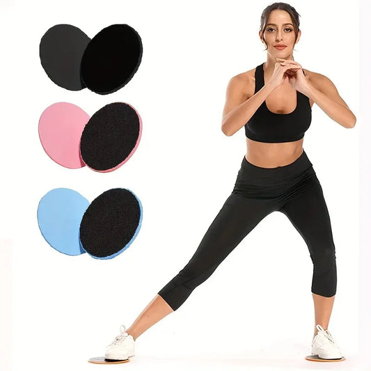 Discos Deslizantes Yoga Fitness Core Set 2 Chile