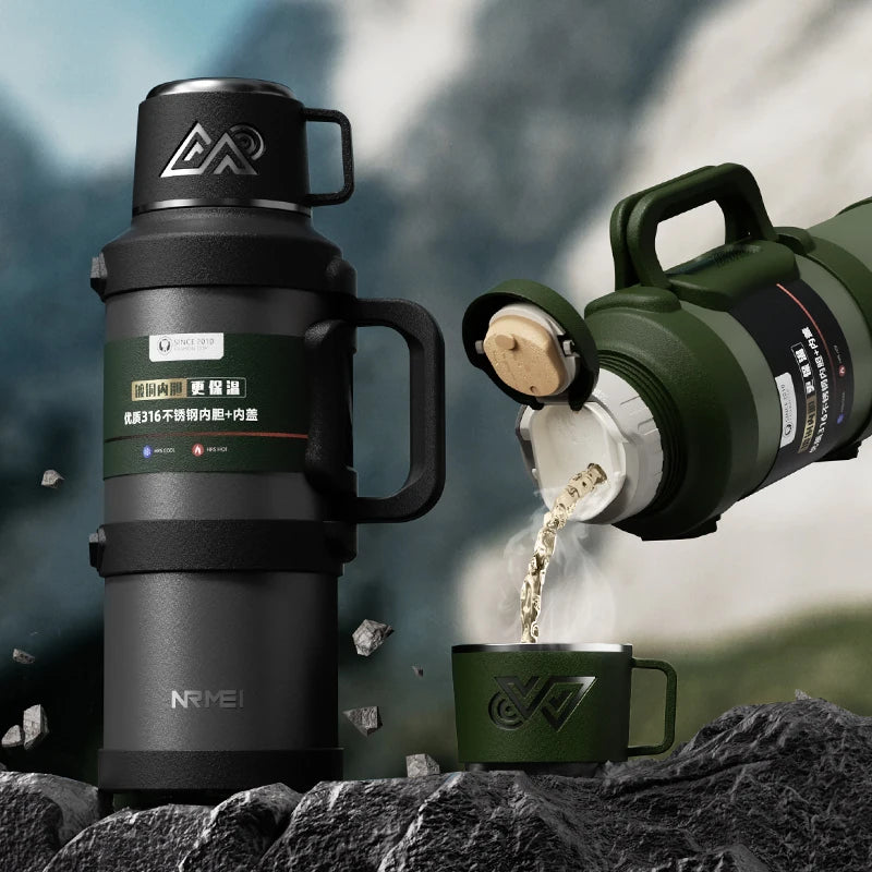 Botella Termo Acero Inoxidable 72H Portátil Chile