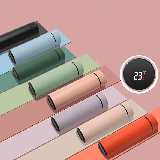 Botella Agua Digital Inteligente Térmica Acero Chile