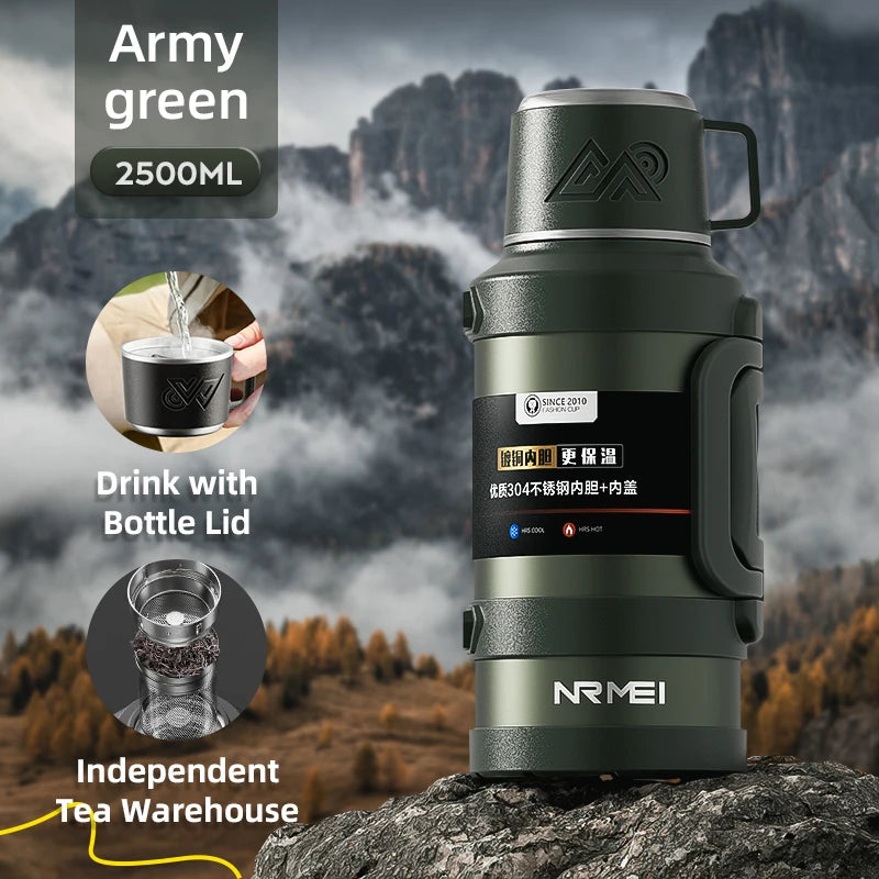 Botella Termo Acero Inoxidable 72H Portátil Chile