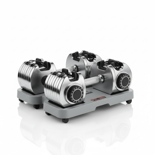 Set Mancuernas Ajustables Gimnasio Casa - Entrenamiento